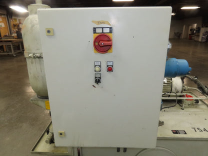 Herion Hydraulic Power Unit 10Hp 120 Gal 4500 PSI Denison Pump PV6-2R1C-C02