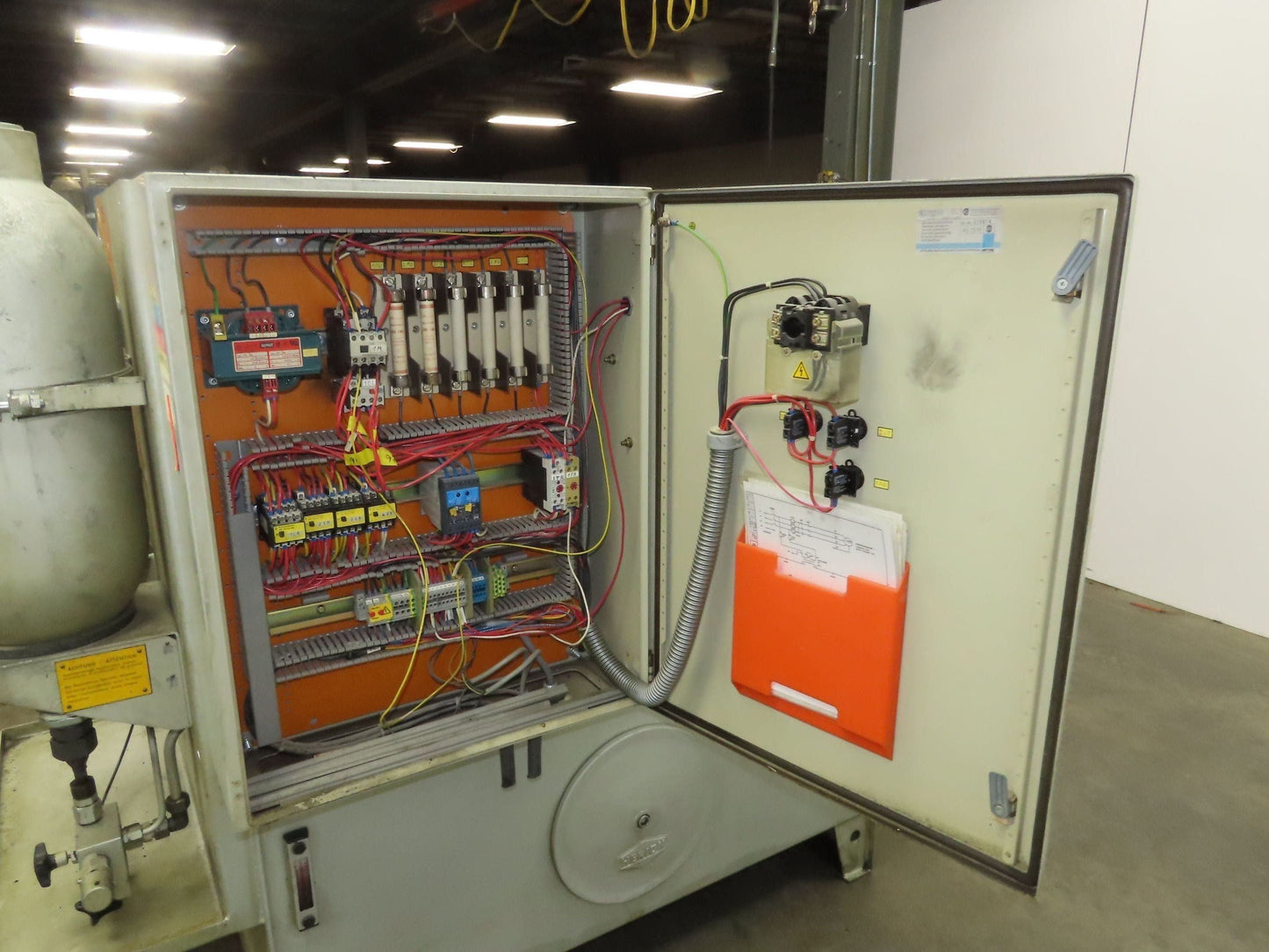 Herion Hydraulic Power Unit 10Hp 120 Gal 4500 PSI Denison Pump PV6-2R1C-C02