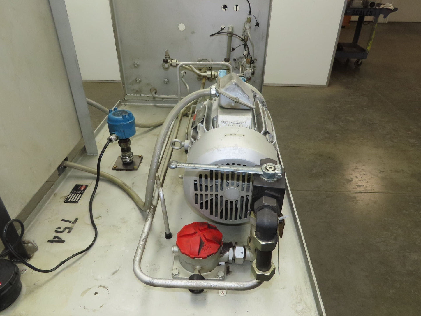 Herion Hydraulic Power Unit 10Hp 120 Gal 4500 PSI Denison Pump PV6-2R1B-C02