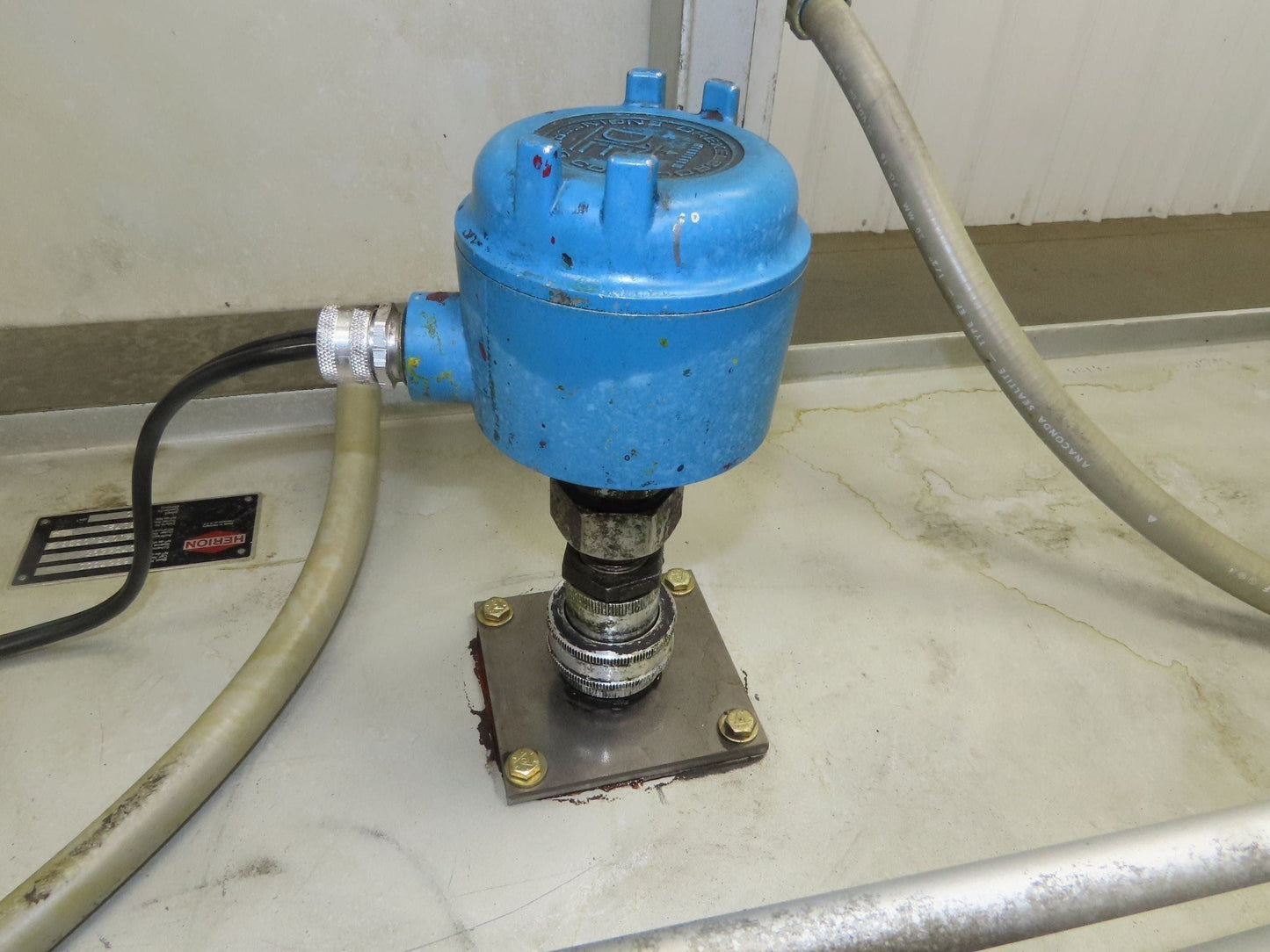 Herion Hydraulic Power Unit 10Hp 120 Gal 4500 PSI Denison Pump PV6-2R1B-C02