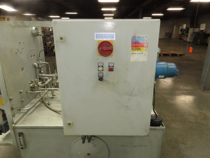 Herion Hydraulic Power Unit 10Hp 120 Gal 4500 PSI Denison Pump PV6-2R1B-C02