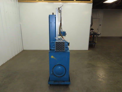 Vickers PVQ10 Hydraulic Power Unit 30 Gal 5 GPM 3000 PSI 2Hp 460V w/Oil Cooler