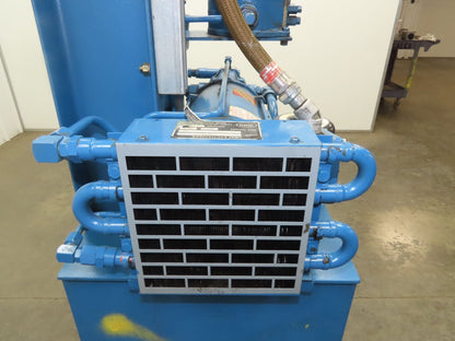 Vickers PVQ10 Hydraulic Power Unit 30 Gal 5 GPM 3000 PSI 2Hp 460V w/Oil Cooler