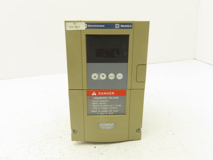Square D Telemecanique ATV18U09M2 ALTIVAR 18 Variable AC Drive VFD .5Hp 240V 1PH
