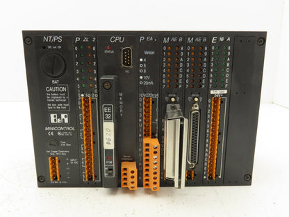 B&R MCGE232-022 PLC Mini Control 6-Slot 24VDC with CPU Memory Module ECEE32-0