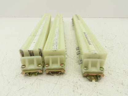 Allen Bradley 1492 Style H 22mm DIN Rail White Terminal Block 18" Lot of 205