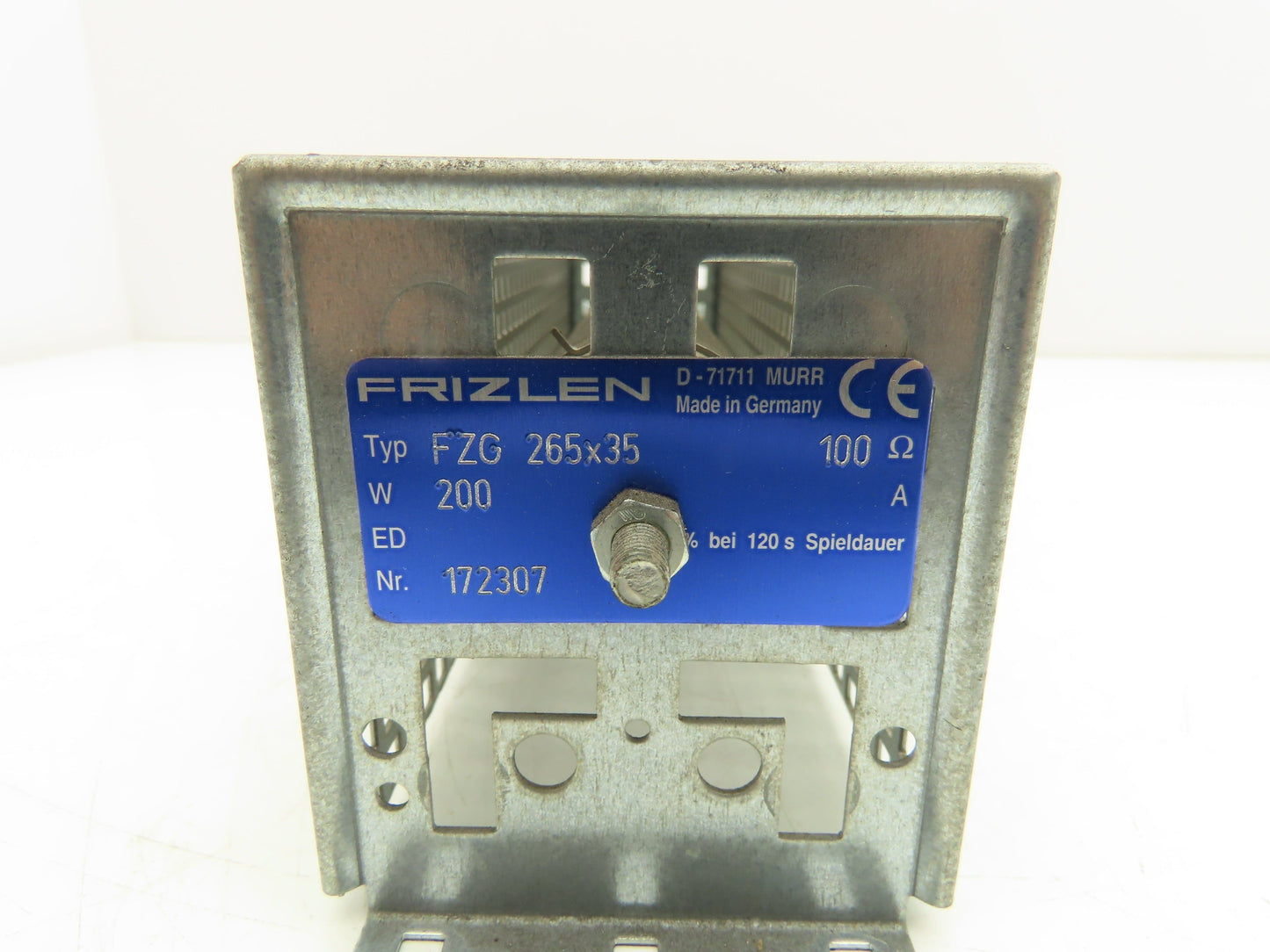 Frizlen FZG 265x35 Power Brake Resistor w/Cover 200 W 100 Ohms