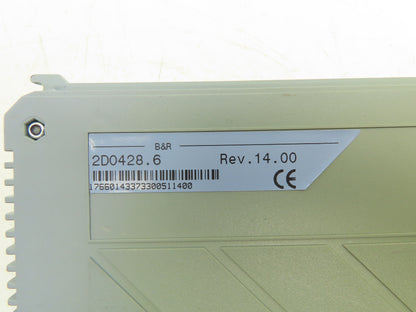 B&R Automation 2D0428.6 Digital Output Module DO 428 Tra 24VDC 2A Rev 14