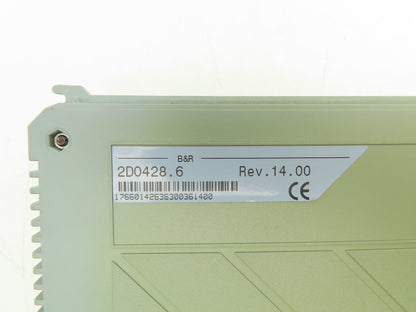 B&R Automation 2D0428.6 Digital Output Module DO 428 Tra 24VDC 2A Rev 14