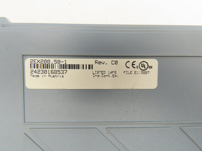 B&R Automation 2EX200.50-1 2EX200.50-1 EX 100 PLC Bus Controller Module Rev C0