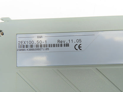 B&R Automation 2EX100.50-1 EX 100 Bus Controller Module Rev 11.05