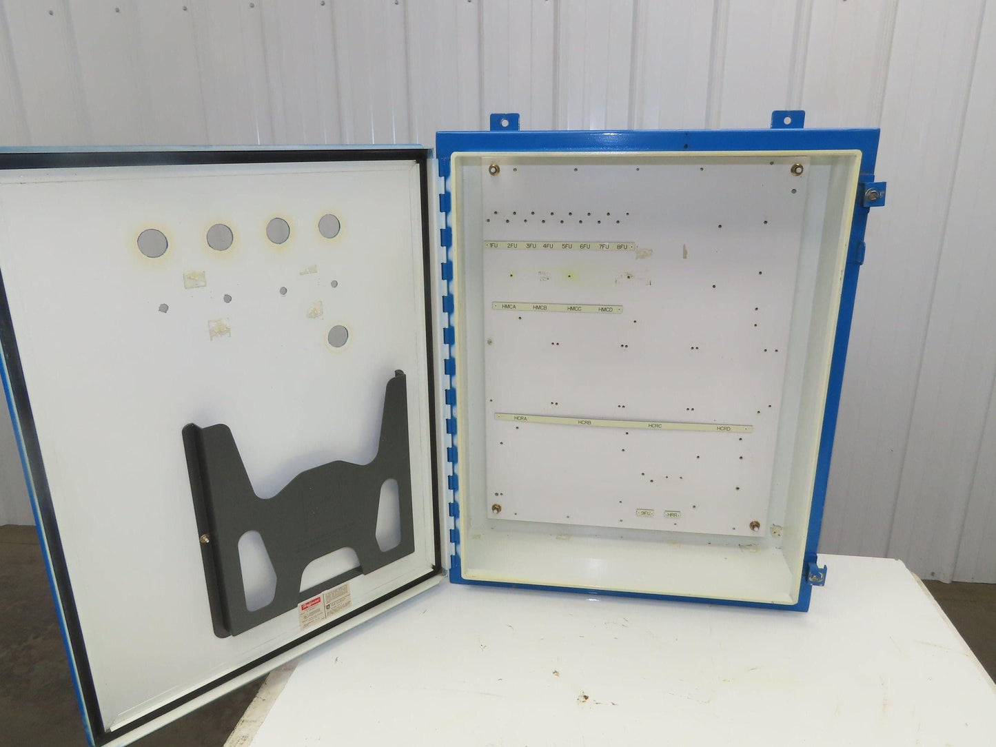 Hoffman A302408LP Electrical Enclosure Control Panel 30x24x8" Backplate