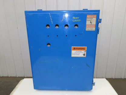 Hoffman A302408LP Electrical Enclosure Control Panel 30x24x8" Backplate