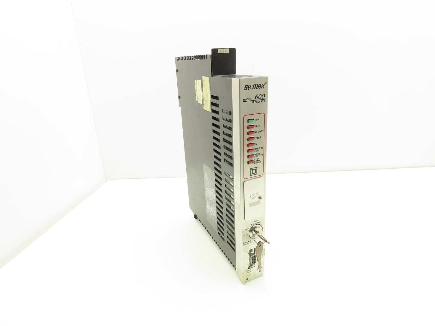 Square D 8020-SCP-631 Sy/Max Processor Model 600 Series A1 Rev 3.20 5VDC 5.5A