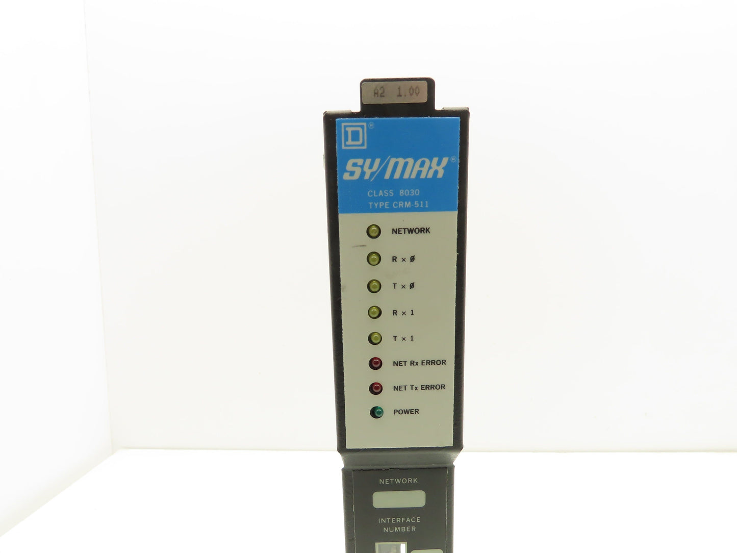 Square D 8030-CRM511 Sy/Max Network Interface Module Series A2 Rev 1.00 5VDC 1A