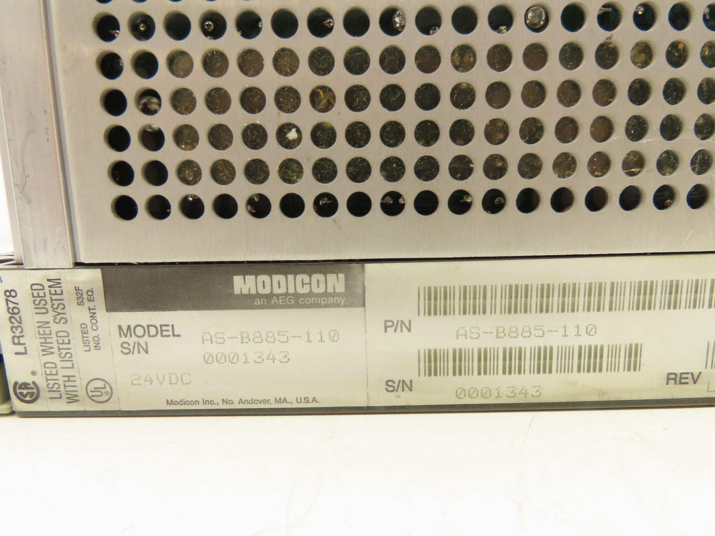 AEG Modicon AS-B885-110 Motion Module B885-110 24VDC