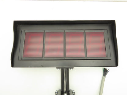 Wibond 4-Digit Counter Control Panel Meter 4" Red LED Display Screen