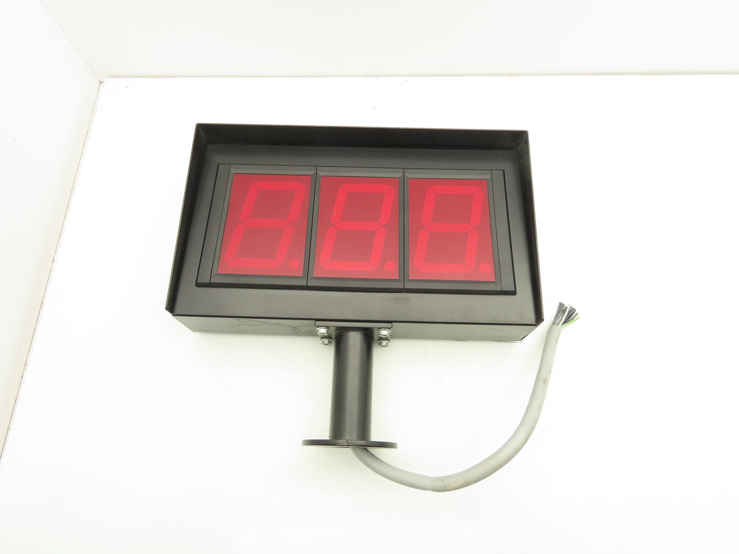 Contraves Intersys 3-Digit Counter Control Panel Meter 4" Red LED Display Screen