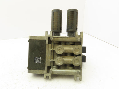 SMC VFR3300 Pneumatic Solenoid Valve Assembly Manifold 2 Double 24VDC