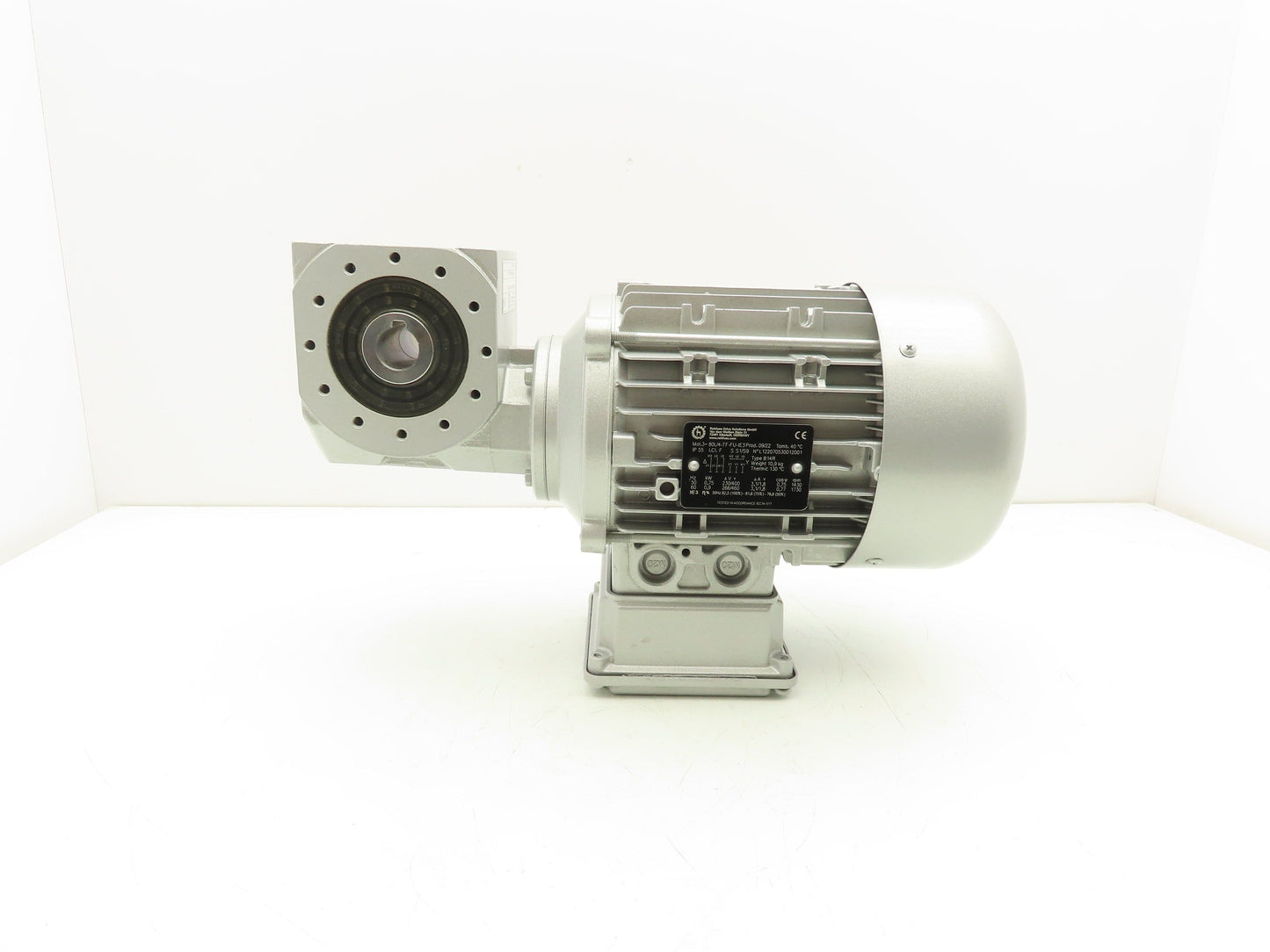 Rehfuss 80L/4-TF-FU-IE3 Gearmotor 0.9kW 230/460V 285 RPM 3PH Hollow Shaft
