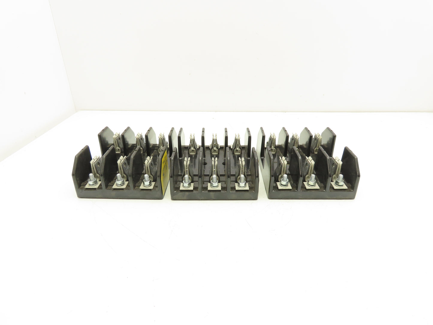 Bussmann J60100-3STR Fuse Holder Block 600V 100A 3 Pole Lot of 3