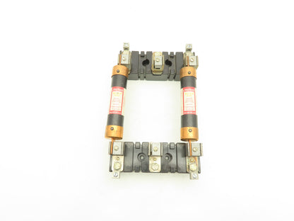 Allen Bradley X-410710 / X-400656 Fuse Block 3 Pole 100A 600V FLSR 80 Fuses