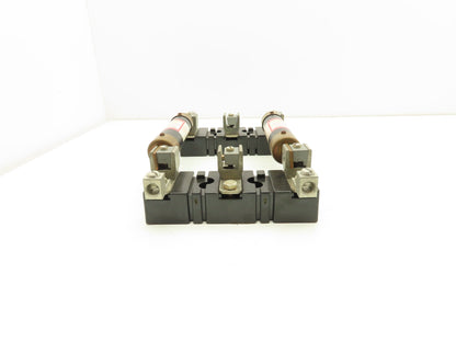 Allen Bradley X-410710 / 40023-418-01 Fuse Block 3 Pole 100A 600V FLSR 80 Fuses