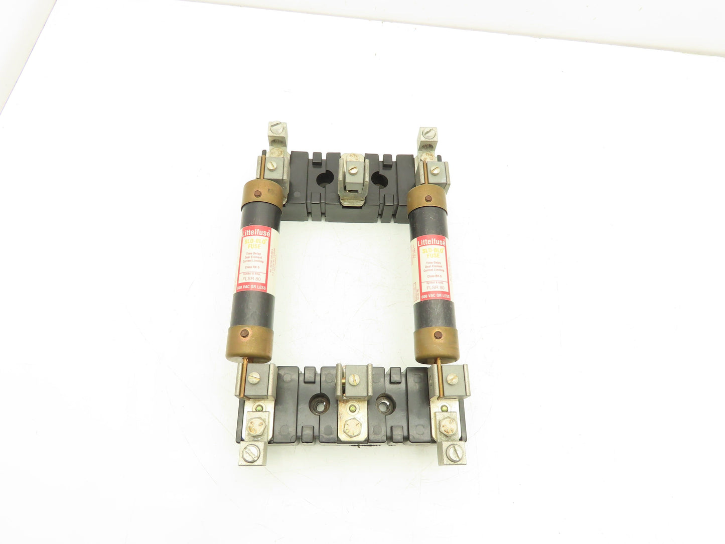 Allen Bradley X-410710 / 40023-418-01 Fuse Block 3 Pole 100A 600V FLSR 80 Fuses