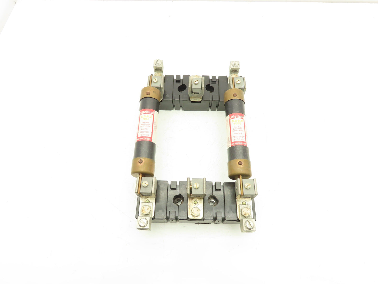 Allen Bradley X-410710 / 40023-418-01 Fuse Block 3 Pole 100A 600V FLSR 80 Fuses