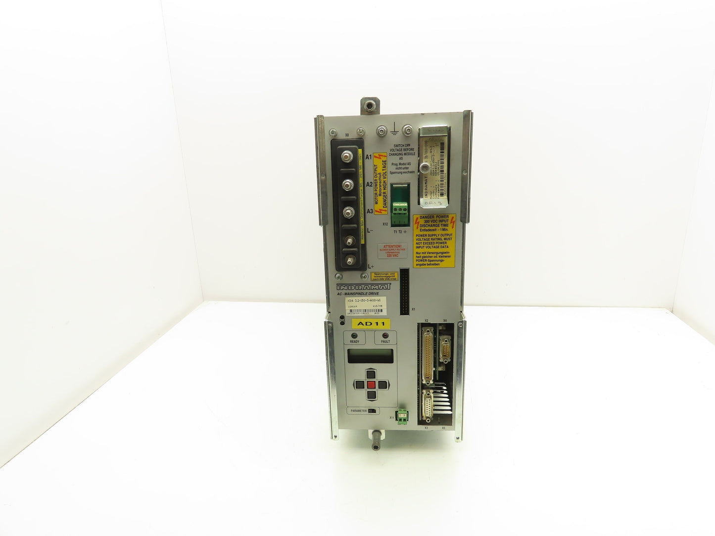 Indramat KDA 3.2-150-3-A00-W1 AC Main Servo Spindle Drive 150A 300V