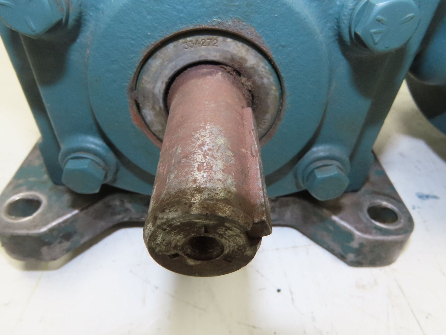 Reliance Dodge Tigear Gearmotor 1Hp 460V 3PH 15:1 Reducer 115 RPM Dual Shaft 56C