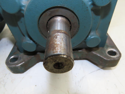 Reliance Dodge Tigear Gearmotor 1Hp 460V 3PH 15:1 Reducer 115 RPM Dual Shaft 56C