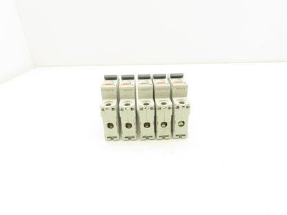 Merlin Gerin C60HB Circuit Breaker 1 Pole 240V Lot of 5