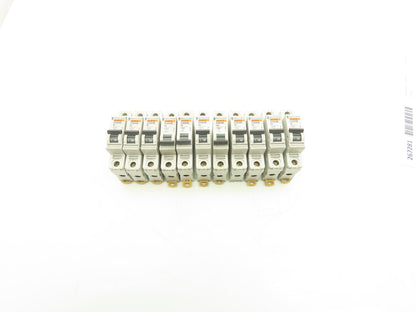 Merlin Gerin C60HB Circuit Breaker 1 Pole 240V Lot of 11