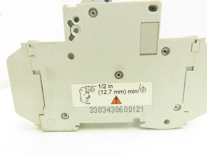 Merlin Gerin C60N Circuit Breaker 1 Pole 240V 15A-Type C Lot of 15
