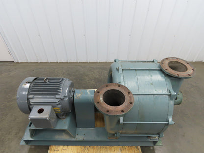 Lamson E4-4-0-AD Multistage Centrifugal Blower 25Hp 230/460V 3Ph 6" 650CFM 3