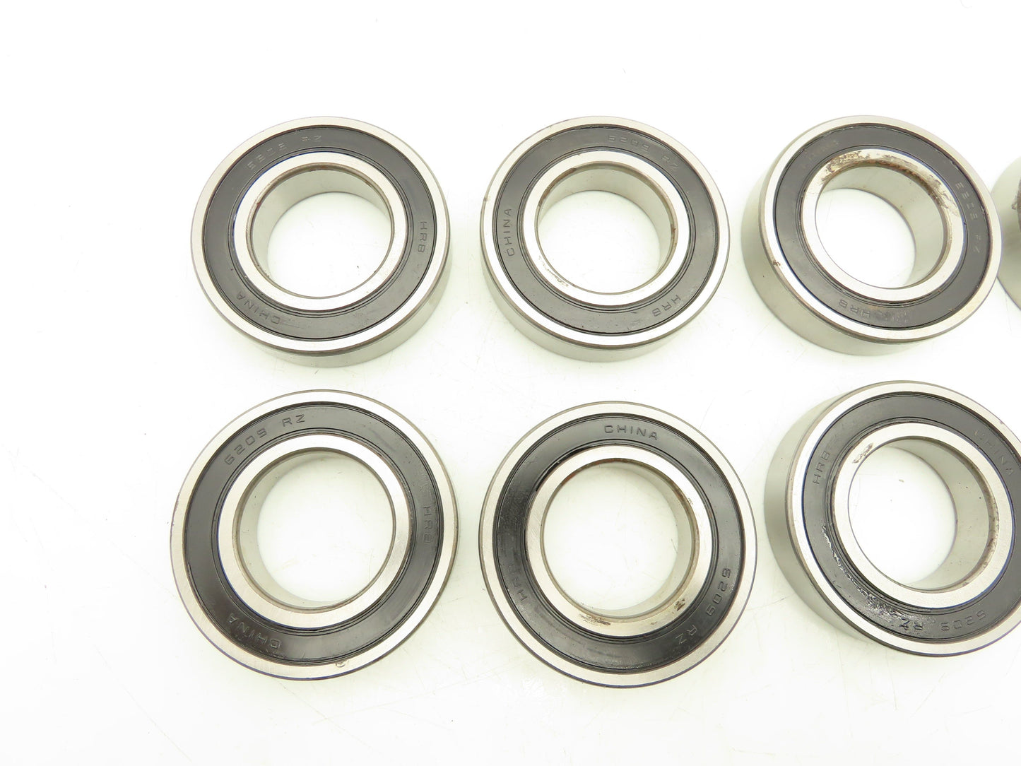 HRB 6209 RZ Deep Groove Ball Bearing 45mm Bore 85mm ID Lot of 5
