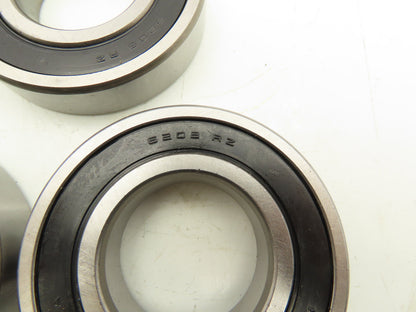 HRB 6208 RZ Deep Groove Ball Bearing 40mm Bore 80mm ID Lot of 5