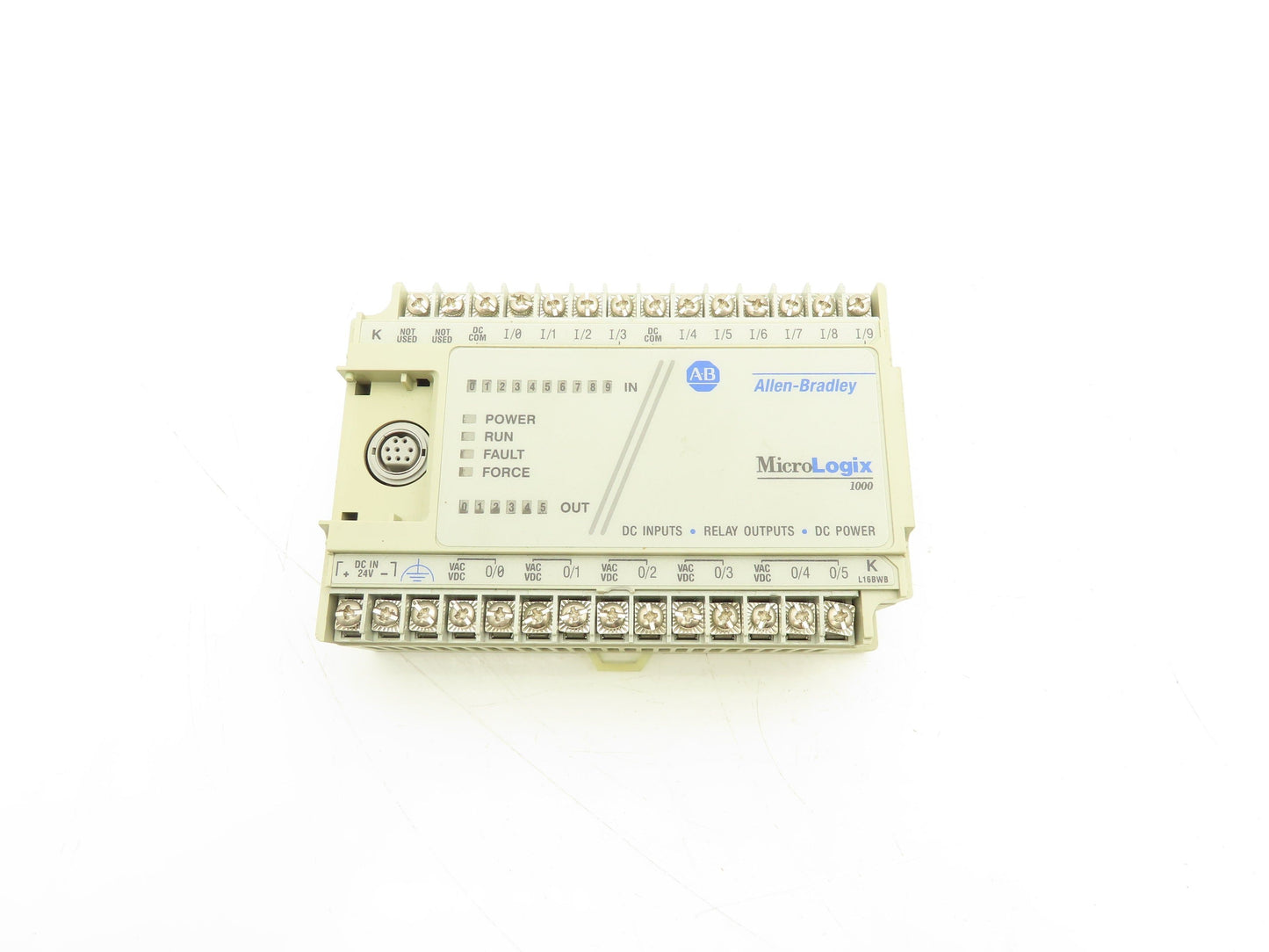 Allen Bradley 1761-L16BWB MicroLogix 1000 DC Input Relay Output Series E FRN 1.0