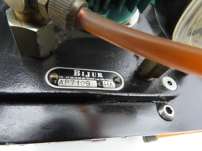 Bijur AP 7109 BHA Oil Lubricator Pump Machine Oiler 4L 0.9KW 230/240V Motor .75A