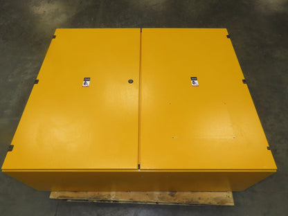 Electrical Enclosure Control Panel 1000x1200x400mm 2 Door Wall Mount
