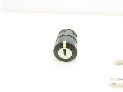 Schneider Electric ZB5AG7 Keyed Selector Switch 3-Position Spring Return 22mm
