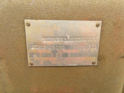 Adalet XCBA-N4-30D-N3-AS1-E Explosion Proof Circuit Breaker Switch Enclosure 30A