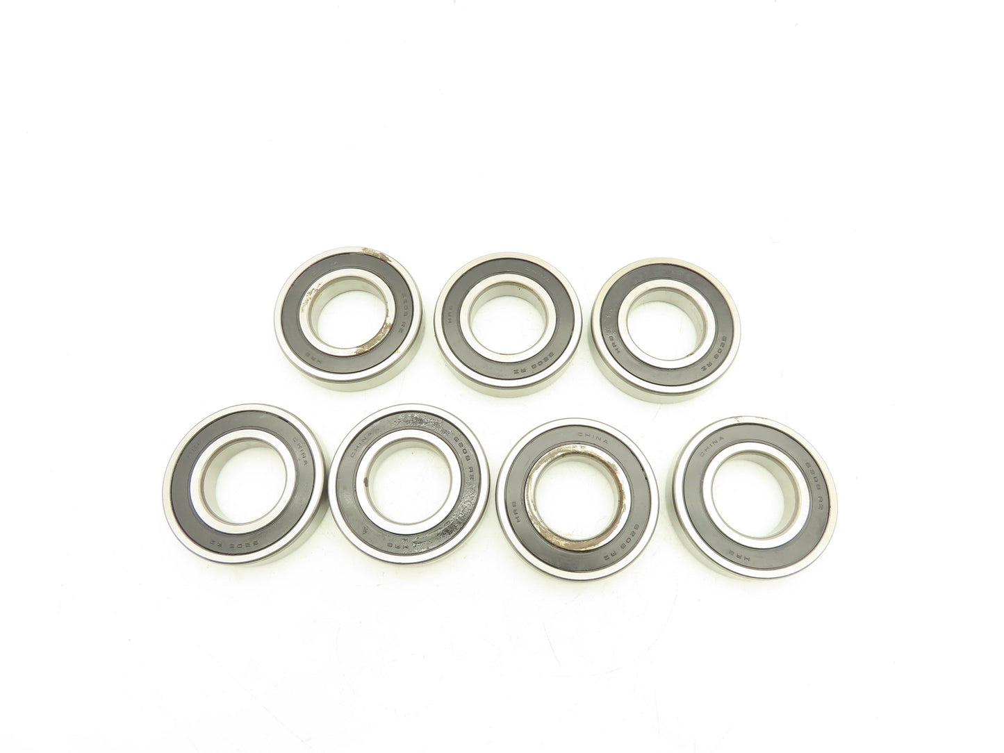HRB 6208 RZ Deep Groove Ball Bearing 40mm Bore 80mm OD Lot of 7
