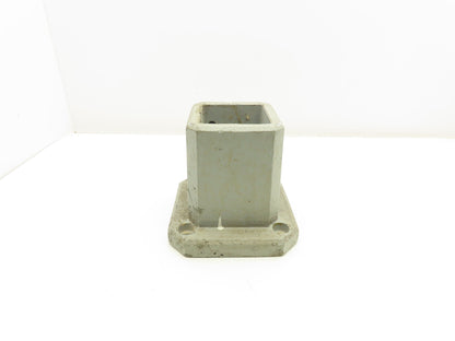 Hoffman C-CS8BB HMI Support Arm Base Bracket 80x80mm Floor mount