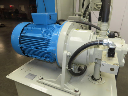 Hydraulik Ring 2-Pump Hydraulic Power Unit 100 Gal 5000psi 7/20 GPM 11/17Hp 480V