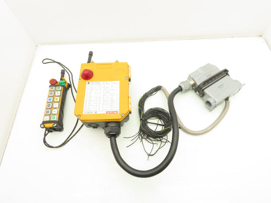 Telecrane F24-12D Overhead Crane & Hoist Wireless Remote Control System 2-Speed