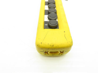 Telemecanique XAC-A12 Crane Hoist 12-Station Pushbutton Control Pendant 2-Speed