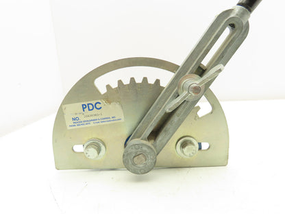 4" Wafer Style Steel Butterfly Valve Metal Seated with Handle