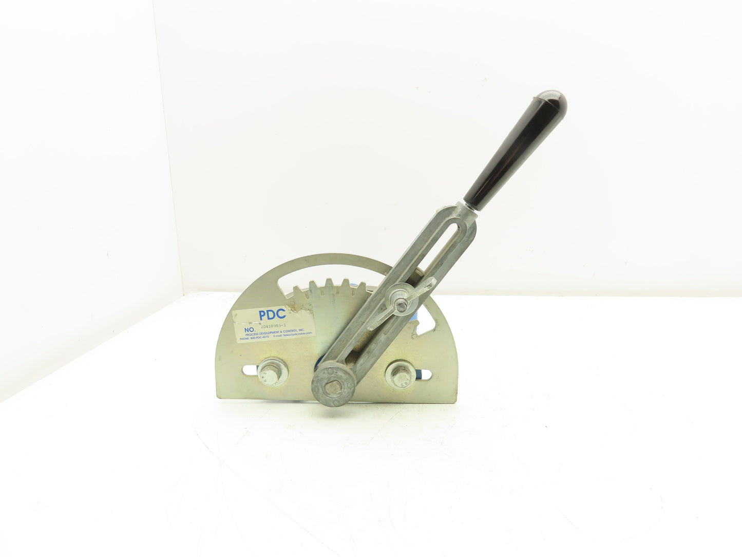 4" Wafer Style Steel Butterfly Valve Metal Seated with Handle